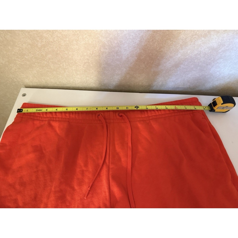 Nike Sportswear Club Fleece Shorts Women's XL Orange Drawstring Lounge Casual - Picture 11 of 14